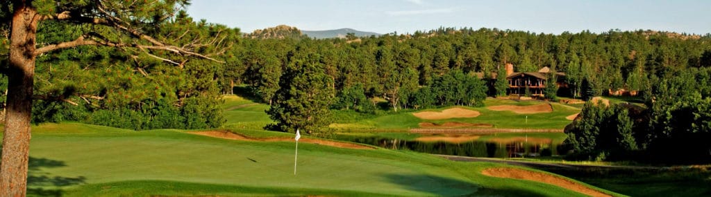 Confident Man Golf Retreat